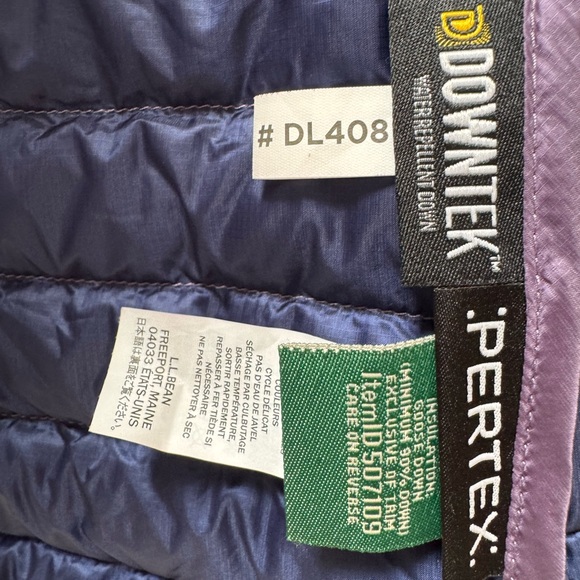 Women’s XL Ultralight 850 Down Sweater, Regular, Muted Purple - Picture 10 of 13